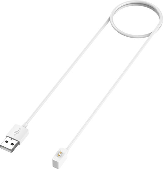 Φορτιστής για Xiaomi Mi Smart Band 8, Redmi Smart Band 2 Λευκός
