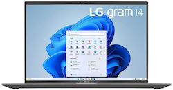 LG Gram 14Z90R 14" IPS (i5-1340P/8GB/512GB SSD/W11 Pro) (US Keyboard)