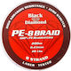Black Diamond Red 8 Braid Fischereifaden 100m /...