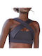 Lismina Women's Bra without Padding Gray