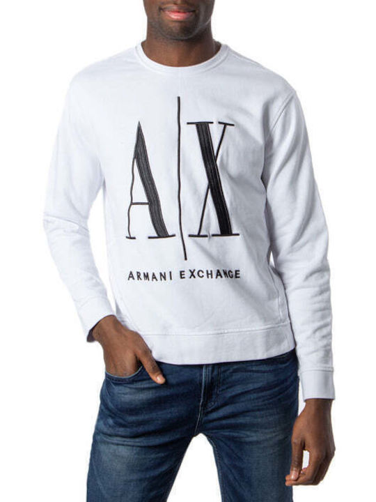 Armani Exchange Hanorac pentru bărbați Alb