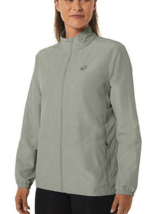 ASICS Women's Short Lifestyle Jacket Windproof ...