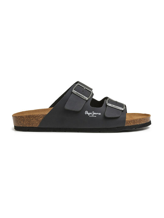 Pepe Jeans Herrensandalen in Schwarz Farbe