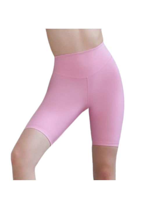 Lismina Frauen Fahrrad Leggings Rosa