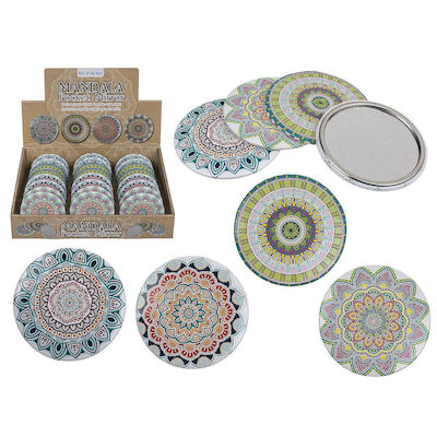 Mandala pocket mirror F7cm in 4 designs