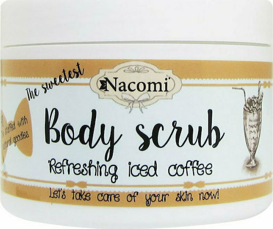 Nacomi The Sweetest Body Scrub Refreshing Iced Coffee Anti-cellulite And Smoothing 125g