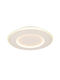 Lucide Lightning Light fixture Ceiling Mount Light White with Integrated LED