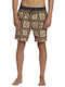Layback Men's Swimwear Bermuda Multicolour with Patterns