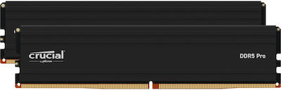 Crucial 32GB DDR5 RAM with 2 Modules (2x16GB) and 6000 Speed for Desktop