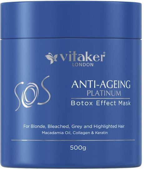 Vitaker Sos Anti Ageing Hair Mask for Color Protection 500ml