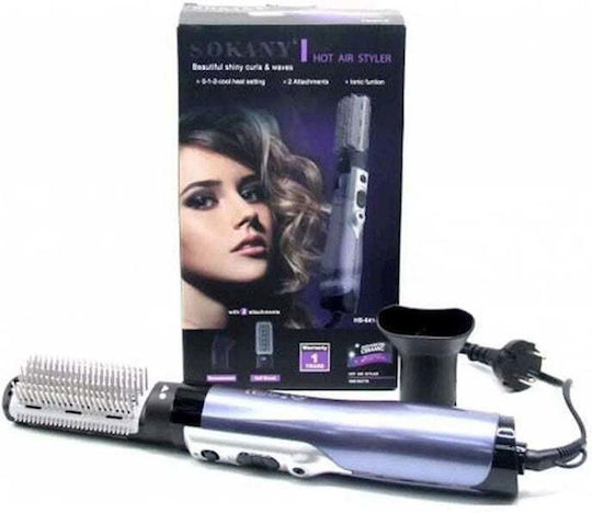 Sokany Electric Brush with Air for Straightening 1000W