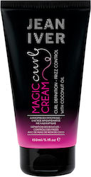 Jean Iver Anti-Frizz Hair Styling Cream for Curls with Strong Hold 150ml