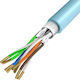 Unitek S/FTP Cat.6a (Gigabit) Network Cable Ethernet Without Terminated 305m Gray