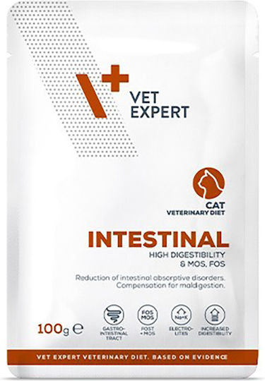 VetExpert Wet Food for Young Cats in Pouches with Turkey, Chicken, Vegetables, Potatoes, Rice, Salmon and Liver 100gr