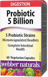 Webber Naturals Probiotic 60 капси Webber Naturals Probiotic 60 капси