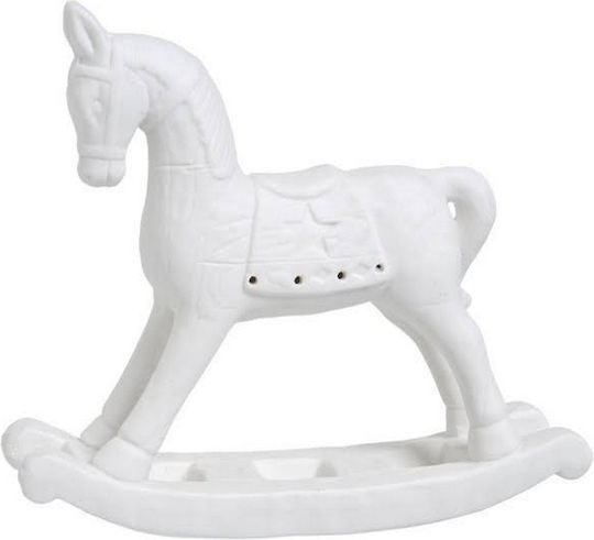 Ornament suspendat Căluț Ceramic 18x20buc