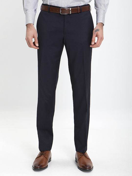 Vardas Men's Trousers Navy Blue