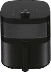 Haier HAF5TWA 011 Heißluftfritteuse mit Doppel Abnehmbarer Korb 7Es Schwarz