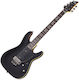 Schecter Demon-6 Fr Satin Aged Black Satin E-Gitarre