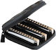 Suzuki M-20-mp Manji Harmonica 10 Thes 3 Key Set C,g,a -nat-min