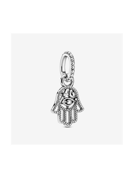 Pandora Charm Amulet Eye from White Gold 14K