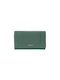 Lavor Δερμάτινο Γυναικείο Πορτοφόλι με RFID Πράσινο