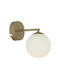 ArteLibre Lamp Wall with Socket E27 Bronze