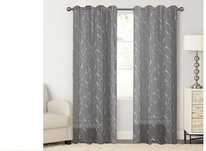 Chios Hellas Curtain with Grommets White 260x140cm