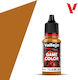 Acrylicos Vallejo Model Making Paint Bronze Brown Color Code: N/a 18ml