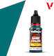 Acrylicos Vallejo Χρώμα Μοντελισμού Fluorescent Cold Green Color Code: N/a 18ml