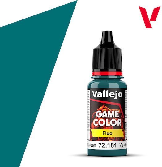 Acrylicos Vallejo Χρώμα Μοντελισμού Fluorescent Cold Green Color Code: N/a 18ml