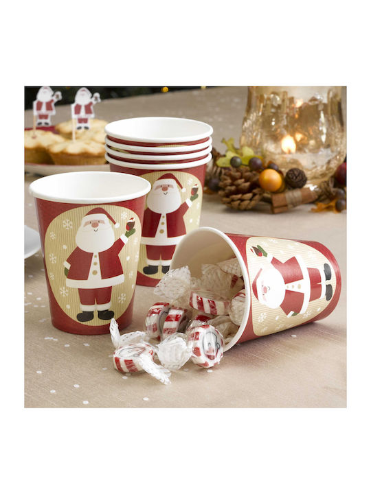 Set Christmas Glasses 8pcs