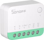 Sonoff Smart Comutator intermediar Wi-Fi în Alb Culoare