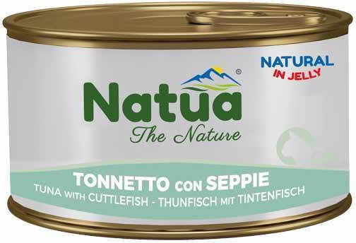 Natua Υγρή Τροφή για Ενήλικες Γάτες σε Κονσέρβα με Τόνο 85gr