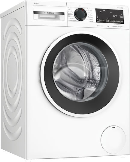 Bosch Пералня 9кг с Парна Технология 1400 Оборота Iron Assist WGG244FGGR