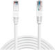 Vivanco U/UTP Cat.6 (Gigabit) Καλώδιο Δικτύου Ethernet 3m Λευκό