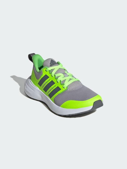 Adidas Pantofi Sport pentru Copii Alergare FortaRun 2.0 Grey Two / Grey Four / Lucid Lemon