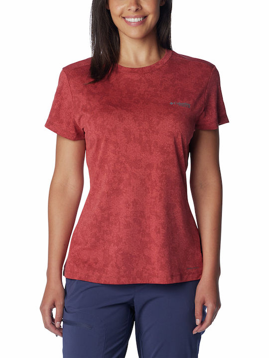 Bluebird Women's Athletic T-shirt Red