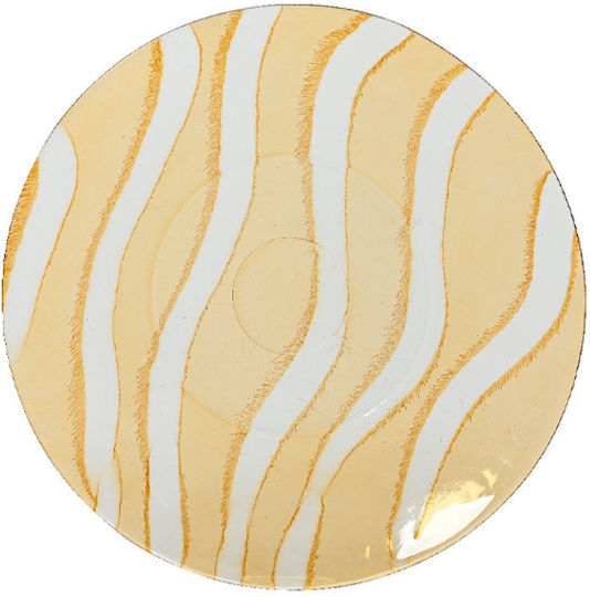 Kaemingk Serving Platter Oval Orange 34x34cm