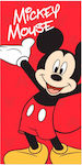 Disney Παιδική Πετσέτα Θαλάσσης Κόκκινη Minnie 140x70εκ.
