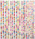 Zaros Door Curtain Multicolour 90x180cm HE503