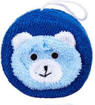 Baby Bath Sponge Blue 1pcs