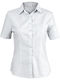 Be Unique Short Sleeve Work Shirt White