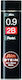 Pentel 40 Συσκευασίες x 40 Μύτες Μολυβιού Πάχους 0.9mm Τύπου 2B