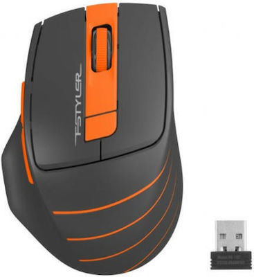 A4Tech FG30S Wireless Mouse Μαύρο / Πορτοκαλί