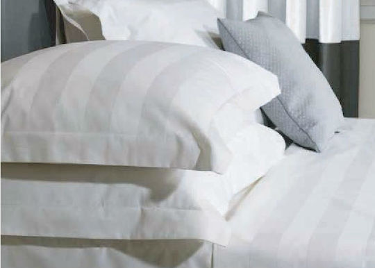 Homeline Artemis 300tc Σετ 10 Μαξιλαροθήκες Ξενοδοχείου 55x75εκ.