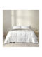 Aigaion Пухено Куинсайз 220x240бр Velvet Touch Cream - Beige 300 г/м²Gsm