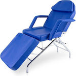 ICosmetics Beauty Chair with Adjustable Height Blue