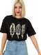 Women's T-shirt Black 248018900