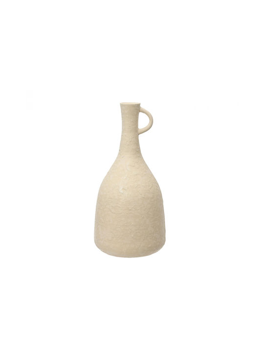 Kaemingk Decorative Vase White 17.5x17.5x36cm